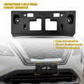 Front License Plate Holder Bracket for Nissan Rogue (2021–2023) 962106RR0A EXV