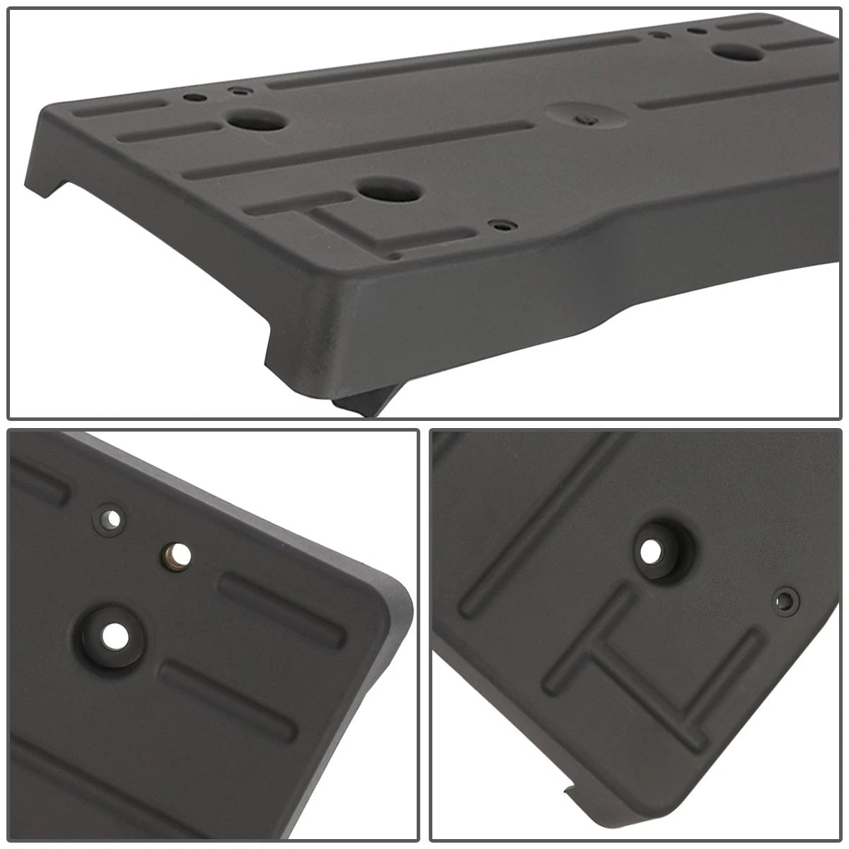 Front Bumper License Plate Mounting Bracket Kit for BMW X5 (2019–2021)