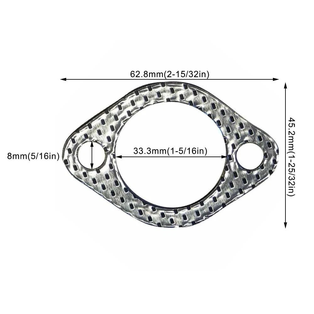 Engine Exhaust Gasket for 8HP-20HP Units (Standard Mounting Pattern)