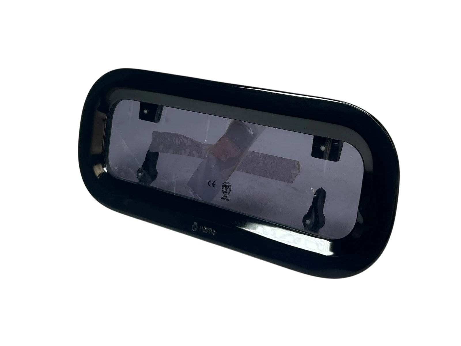 Nemo Aluminum Portlight Classic Slim Line Dual Latch for OEM (16 7/8in x 7 1/8in)