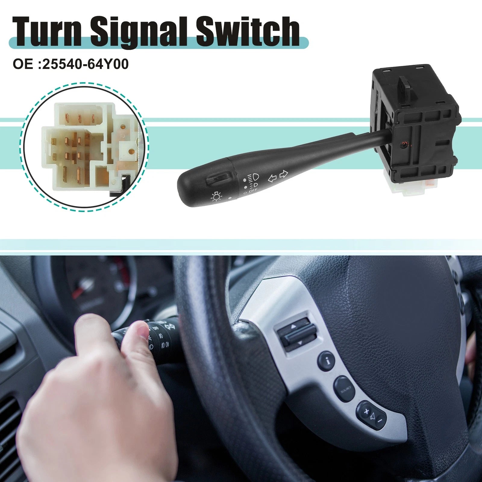 Turn Signal Switch for Nissan Pathfinder (2005–2012)