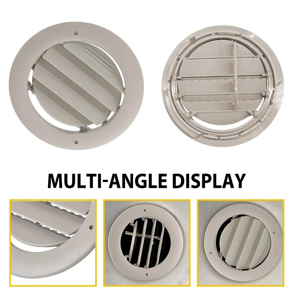 Set of 4 Roof Headliner AC Heater Air Vents for Ford Transit (2015–2025)