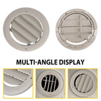 Set of 4 Roof Headliner AC Heater Air Vents for Ford Transit (2015–2025)
