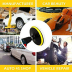 5 x Buffing Polishing Pads Wool Wheel Mop Kit for Car Polisher Drill Adapter