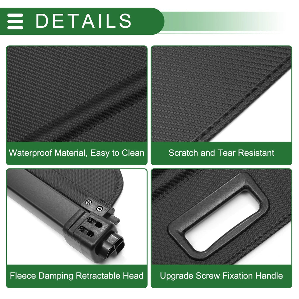 Retractable Cargo Cover for Chevrolet Blazer EV (2024–2024) Black Carbon Fiber