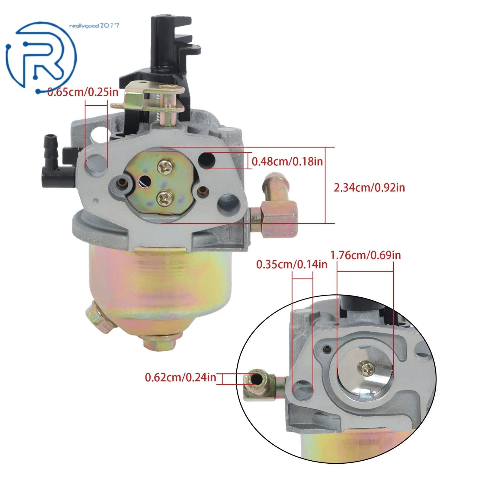 Carburetor for Huayi 170S 170SA 165S (No Year Specified)
