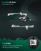 Front Driver Side Window Regulator & Motor Assy for Nissan Altima (2002–2006)