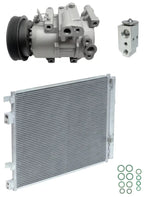 A/C Compressor Kit With Condenser Replacement for Hyundai Veloster 2013–2016