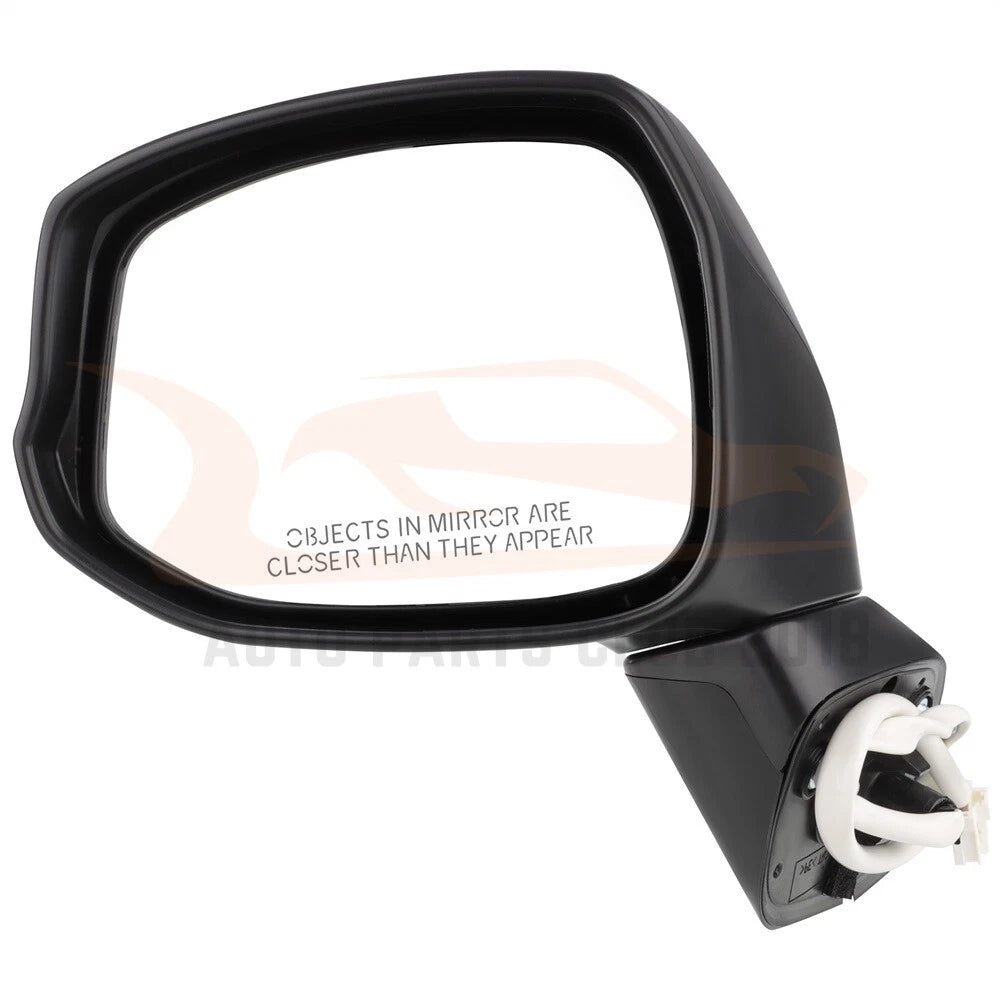 Power Door View Mirror Driver Side for Honda Civic (2012–2014) Textured Black