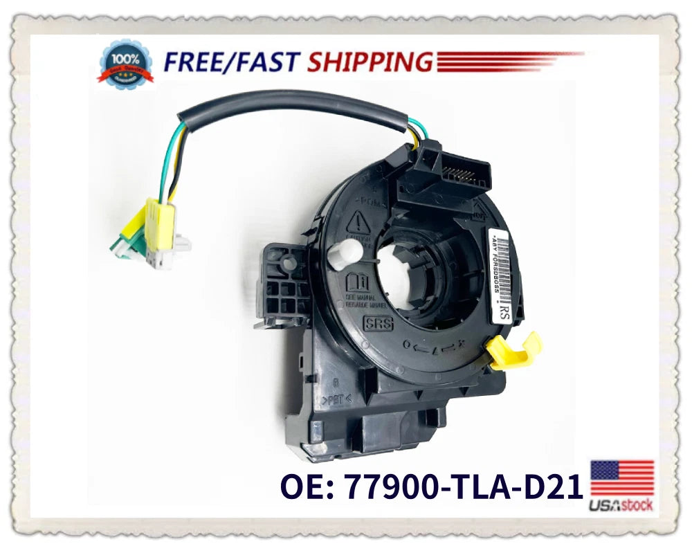 Clock Spring for Honda CR-V (2019–2021) 77900-TLA-D21