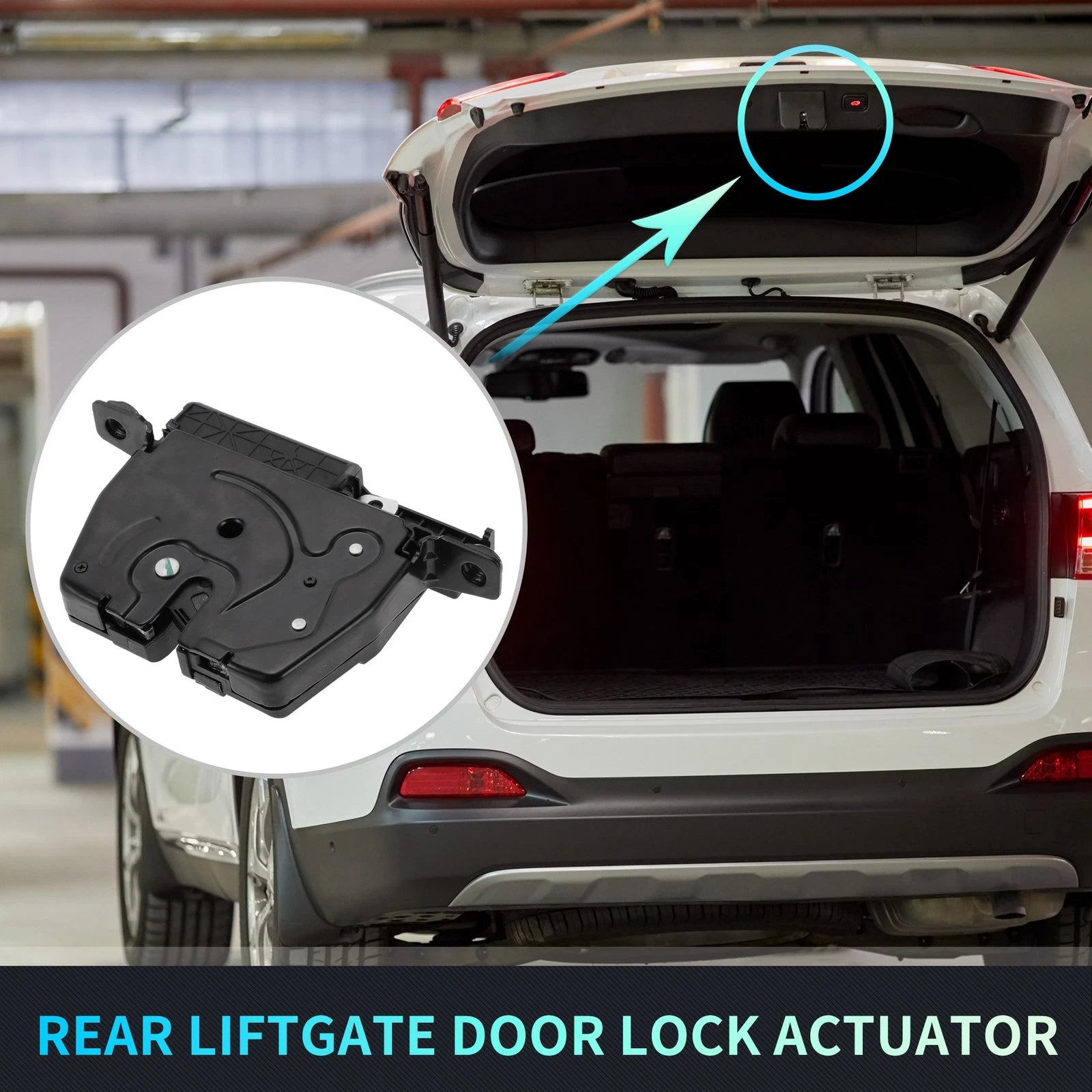 Rear Liftgate Door Lock Actuator Motor for BMW X1 (2013–2015) No. 51247200511