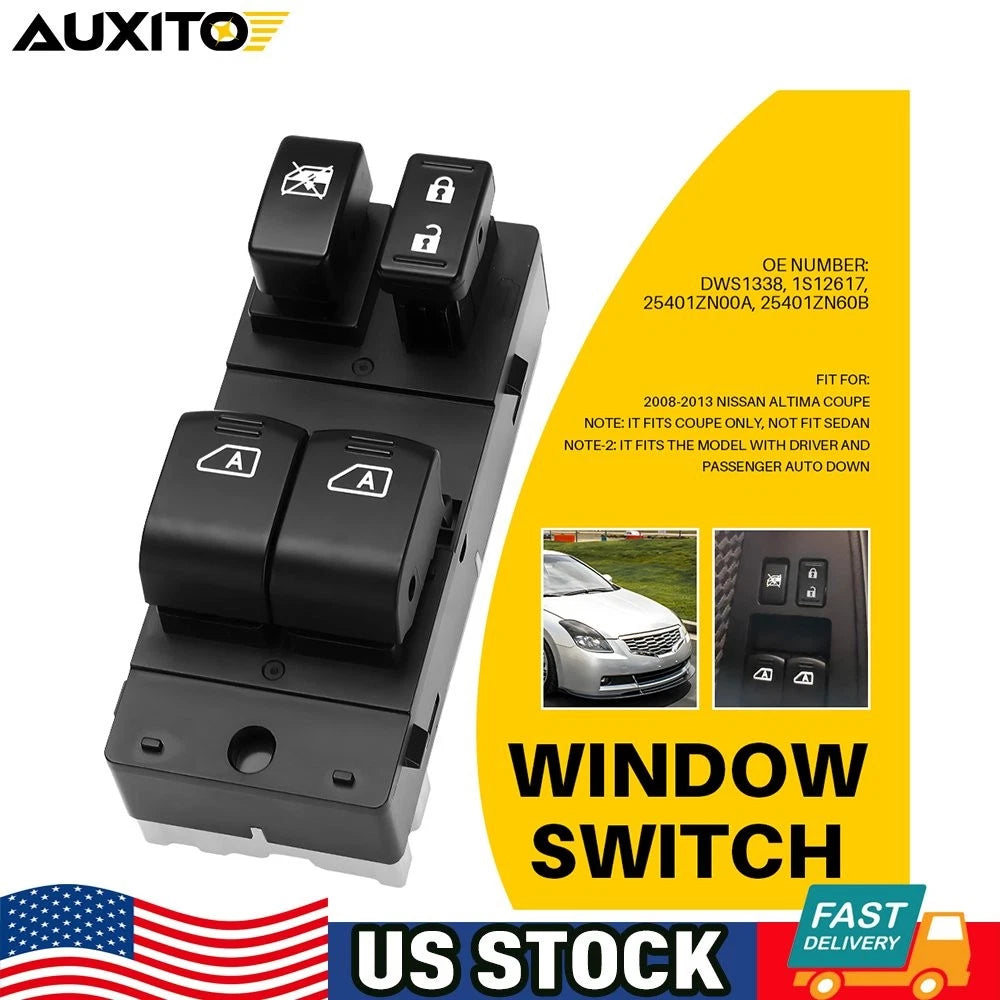 Power Window Switch for Nissan Altima Coupe (2008–2013)