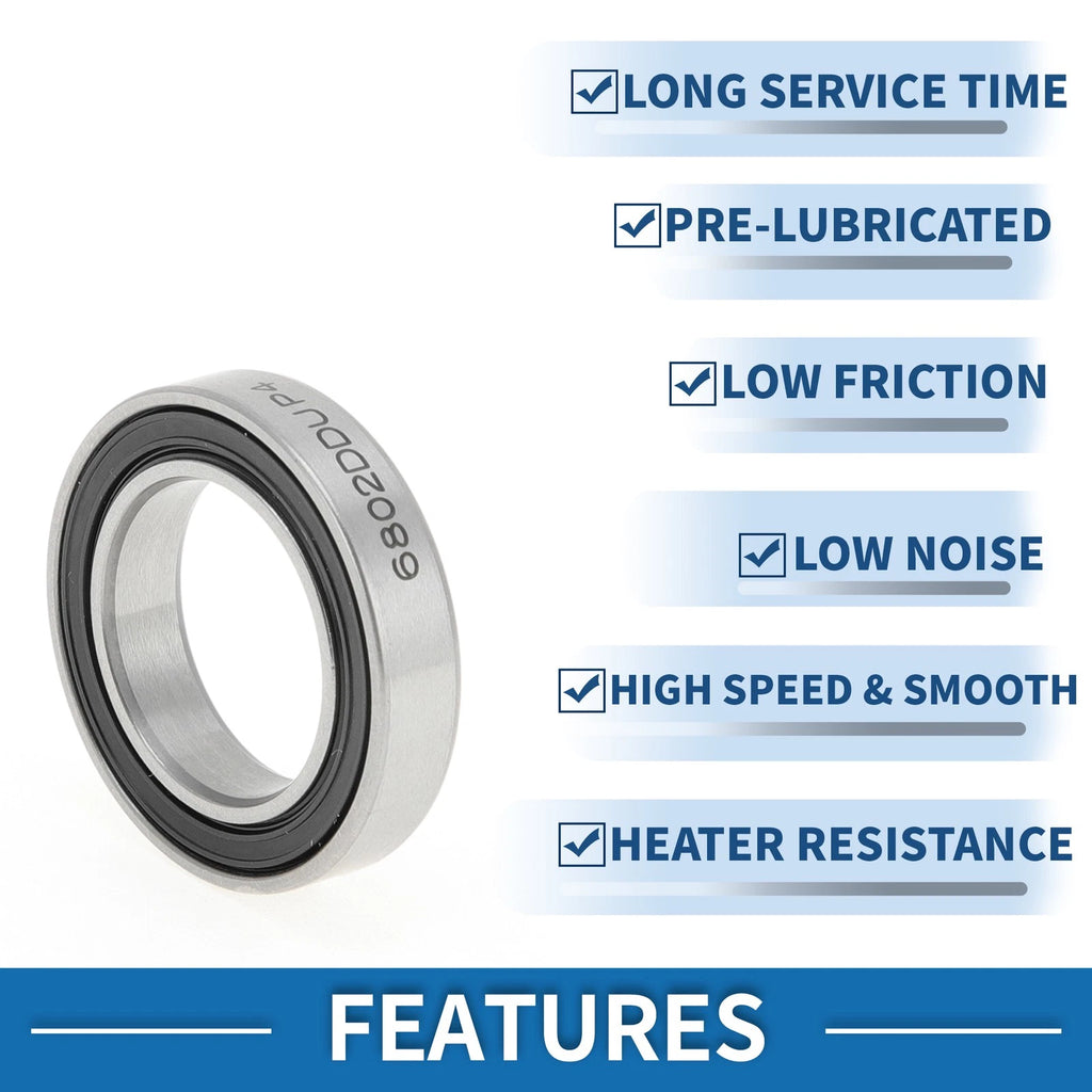 Deep Groove Ball Bearing P4 for Scooter Skateboard Wheel (15x24x5mm)