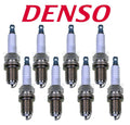 Set of 8 Spark Plugs Denso 3165 U-Groove for Audi BMW Honda Hyundai VW