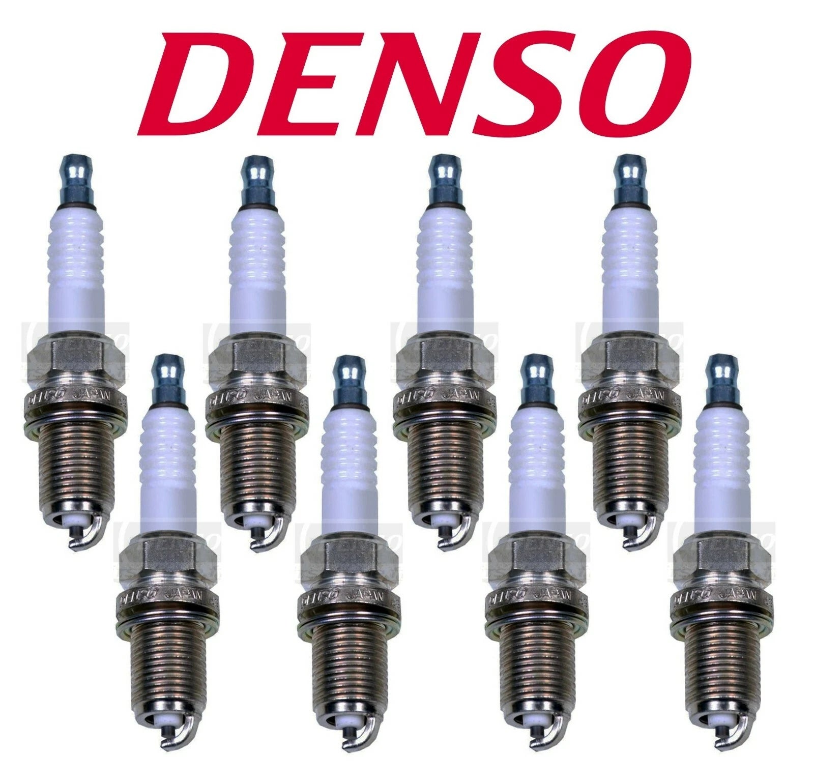 Set of 8 Spark Plugs Denso 3165 U-Groove for Audi BMW Honda Hyundai VW