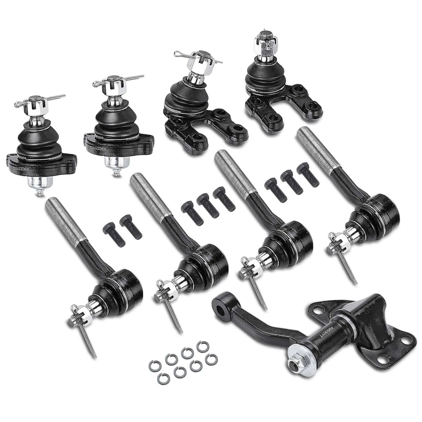 9x Inner & Outer Idler Arm Ball Joint Tie Rod for Nissan Pathfinder (1986–1995)