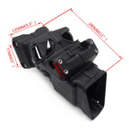 Ram Air Intake Tube Duct for Honda CBR600RR (2007–2012) Black
