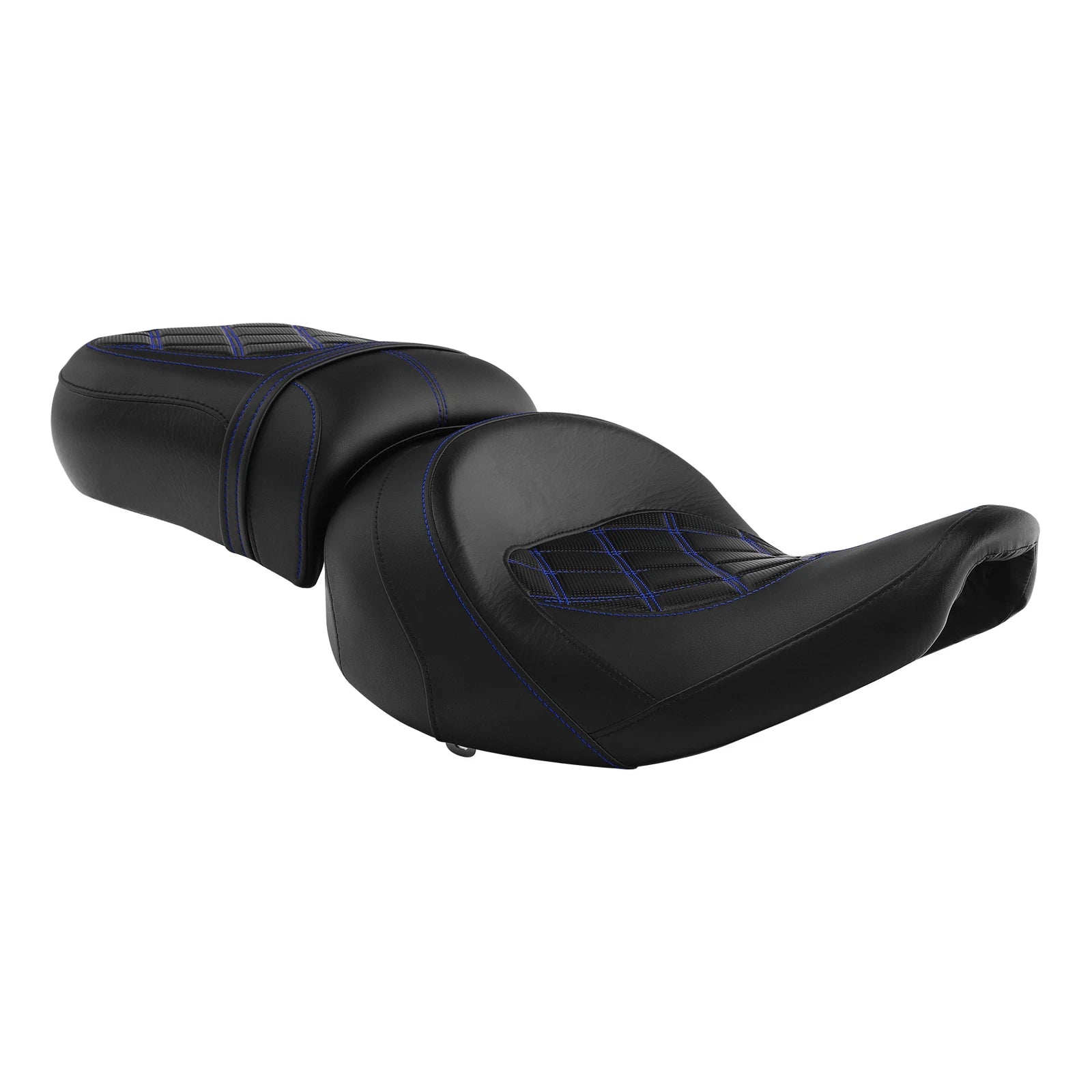 2X Black Driver Passenger Two-up Seat for Indian Roadmaster Chieftain (2014–2023)