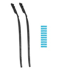 2X Windshield Pillar Molding Kit w/Clips for Lexus IS250 (2006–2013)