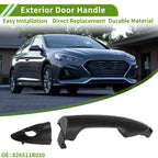 Exterior Door Handle for Hyundai Accent 2012-2017 Black Front Left