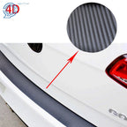 Carbon Fiber Rear Bumper Guard for Make Model