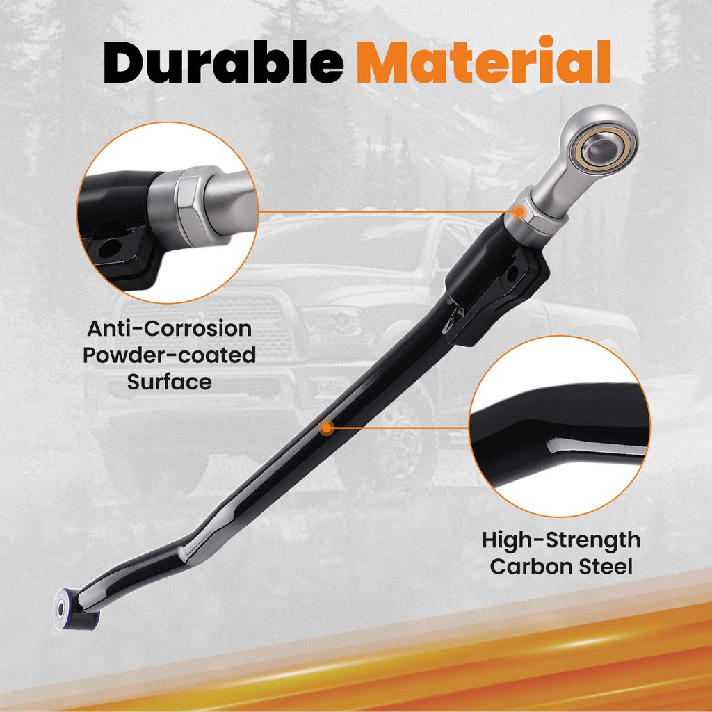 Adjustable Track Bar for Dodge Ram 2500 (2003–2013) Heim Joint Poly Bushing