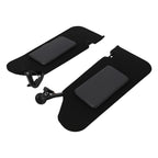 Set of 2 Front Sun Visors for Chevrolet C5 Corvette (2005–2013) 23142243 Black with Light