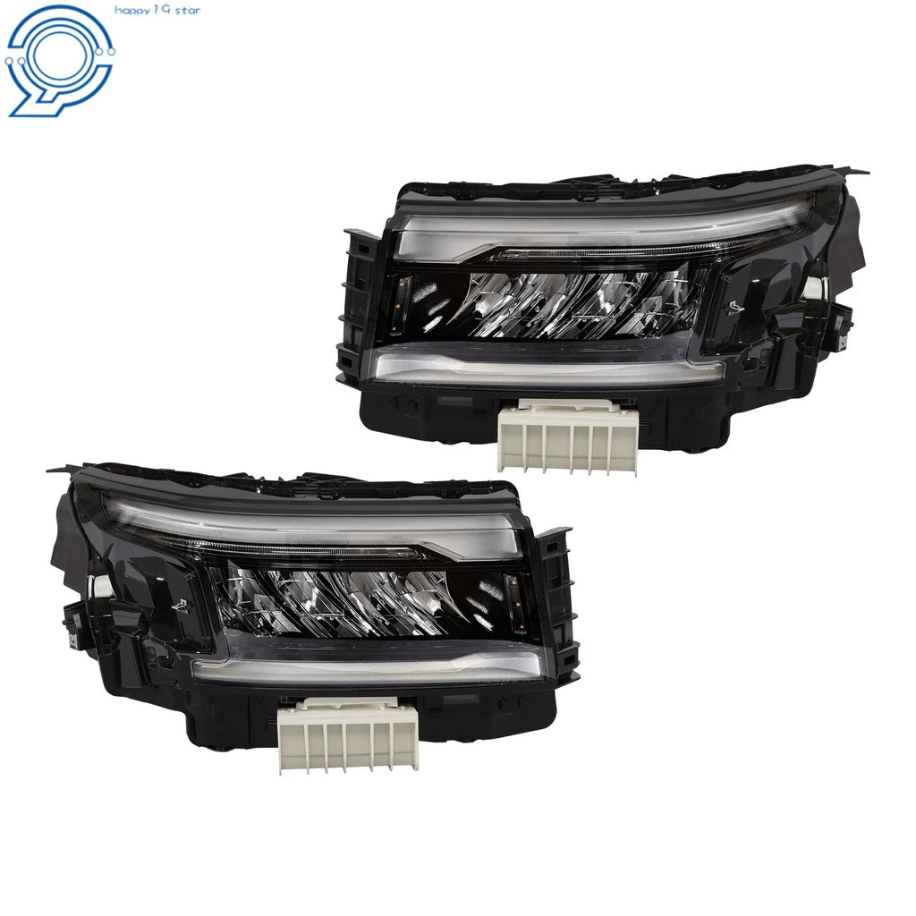 LED Headlight Set for Nissan Frontier (2022–2024) with DRL