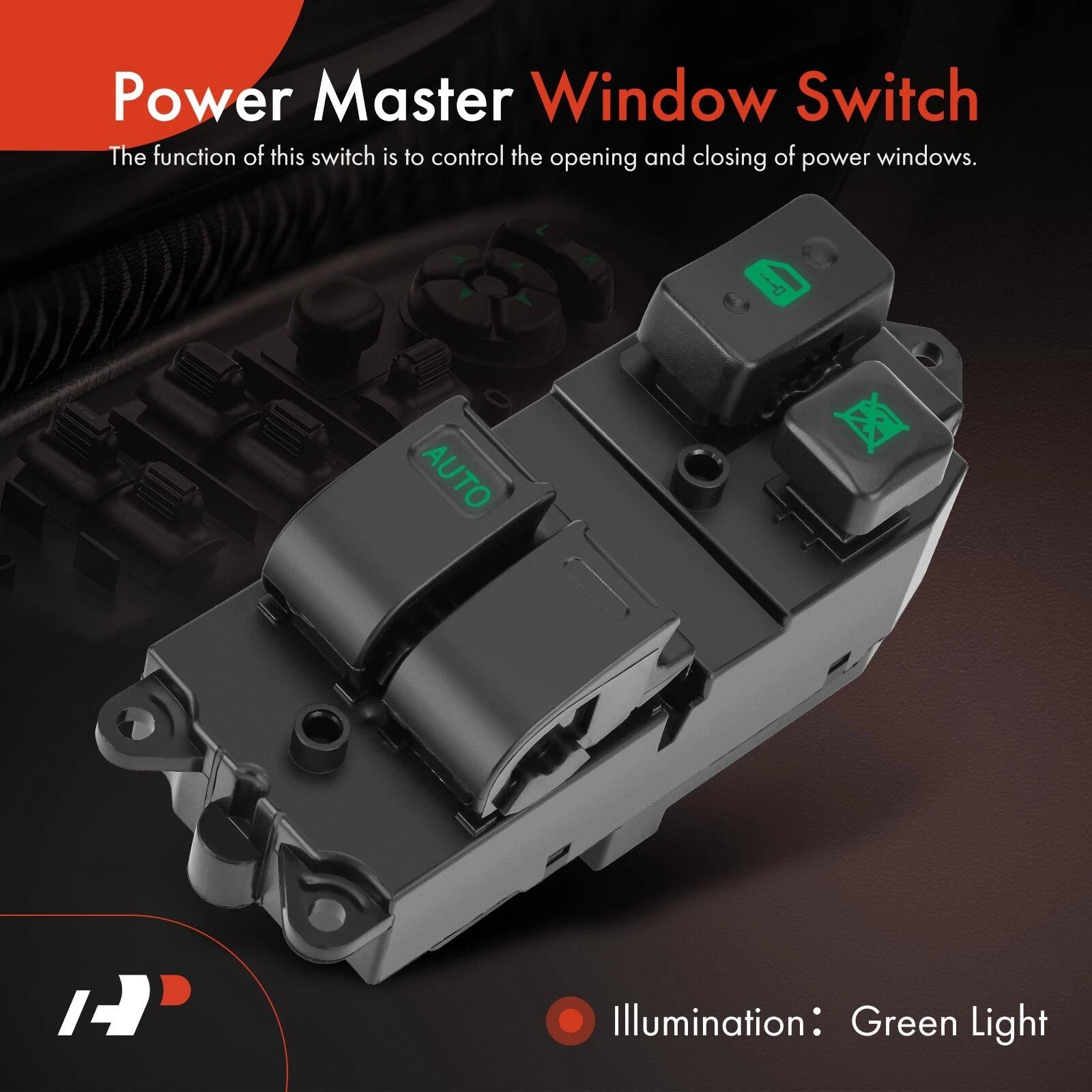 Front Left Power Window Switch for Toyota Tacoma T100 MR2 (1996-2000)