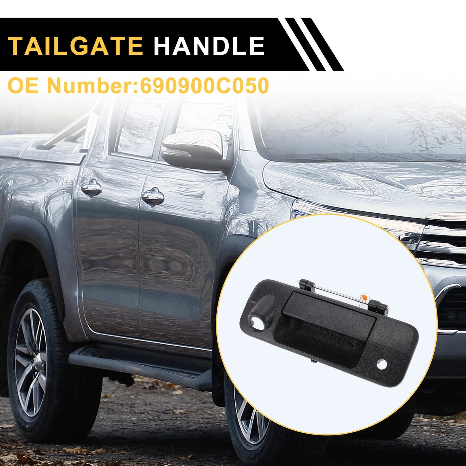 Liftgate Latch Tailgate Handle for Toyota Tundra (2007–2013) No. 690900C050