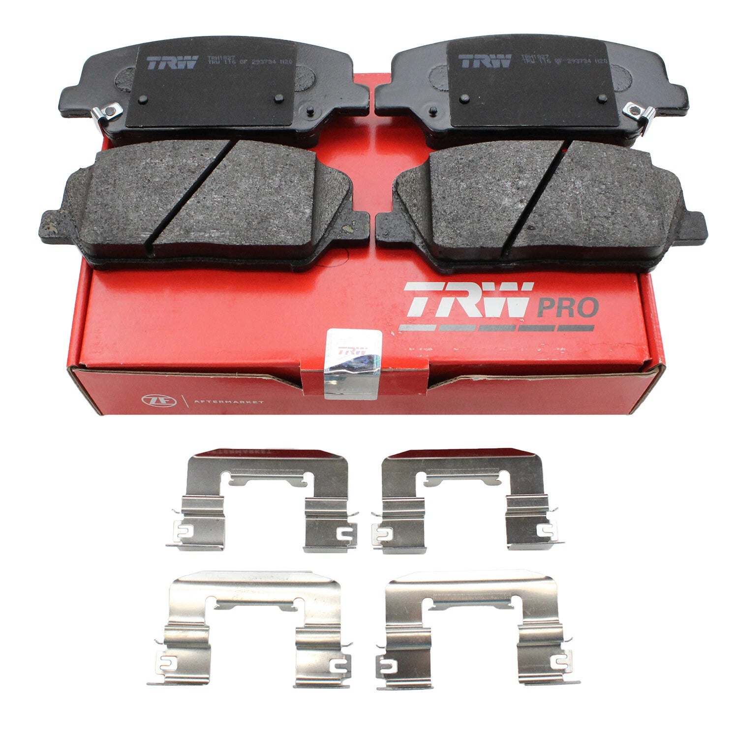 TRW Pro Brake Pads with Hardware for Hyundai Veloster Kia Forte5 (2012–2019)