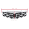 Matte Chrome Front Upper Bumper Grille for Cadillac ATS (2013–2014)