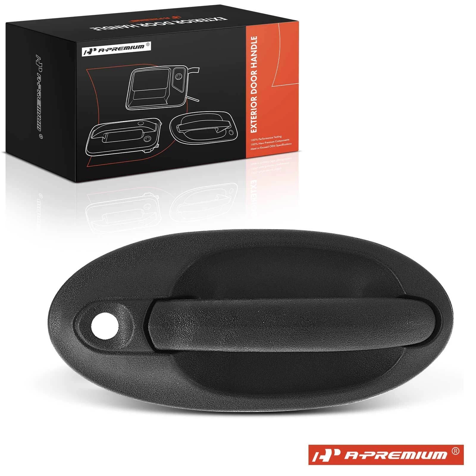 Front Left Black Exterior Door Handle for Ford Freestar (2004–2007)