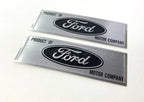 Pair Sill Plate Emblems Decals Replacement for Ford Mustang (1964–1973)