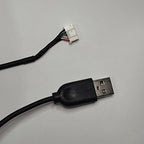 Replacement Cable for Razer BT Kitty Headset (1.8 Meters, Black Rubber)