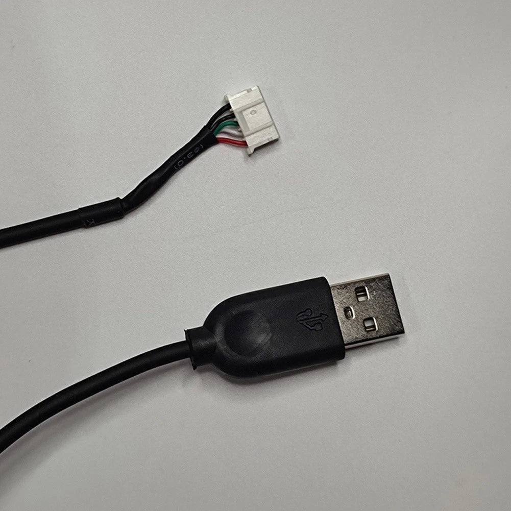 Replacement Cable for Razer BT Kitty Headset (1.8 Meters, Black Rubber)