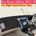RHD Leather Dashboard Dash Cover for Nissan Altima (2013–2018)