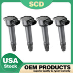 4X UF589 Ignition Coil for Mitsubishi Outlander Sport Lancer (2011–2019)