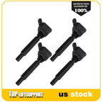 Set of 4 Ignition Coils for Dodge Dart (2013–2016) 1.4L L4
