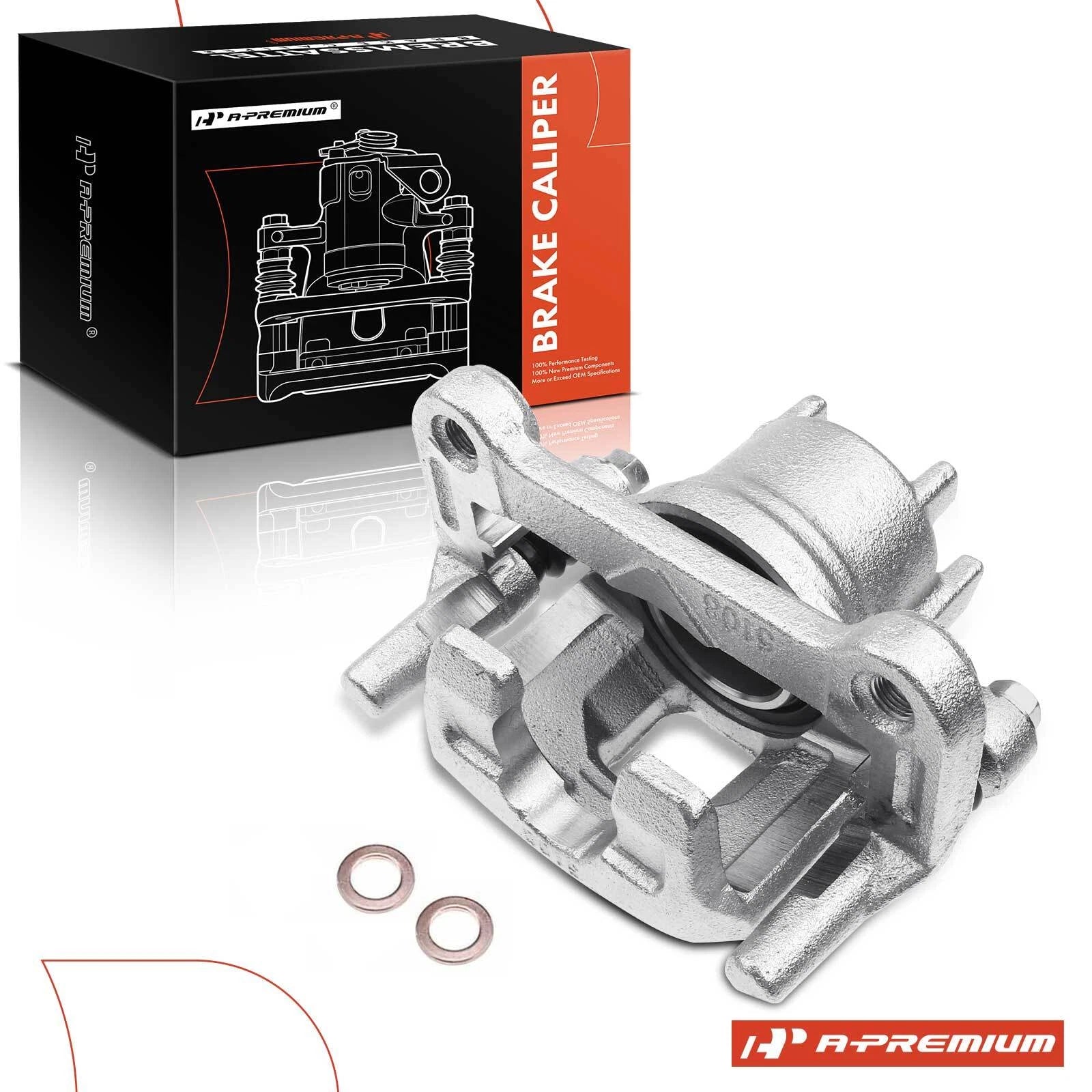 Front Right Brake Caliper with Bracket for Mitsubishi Mirage (2014–2015)