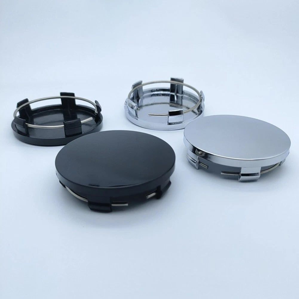 Set of 4 ABS Wheel Hub Covers 60mm for Any Vehicle