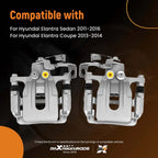 Rear Brake Calipers for Hyundai Elantra Sedan (2011–2016) 19-B6455 19-B6454