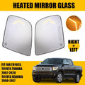 Heated Mirror Glass Set with Turn Signal for Toyota Tundra Sequoia