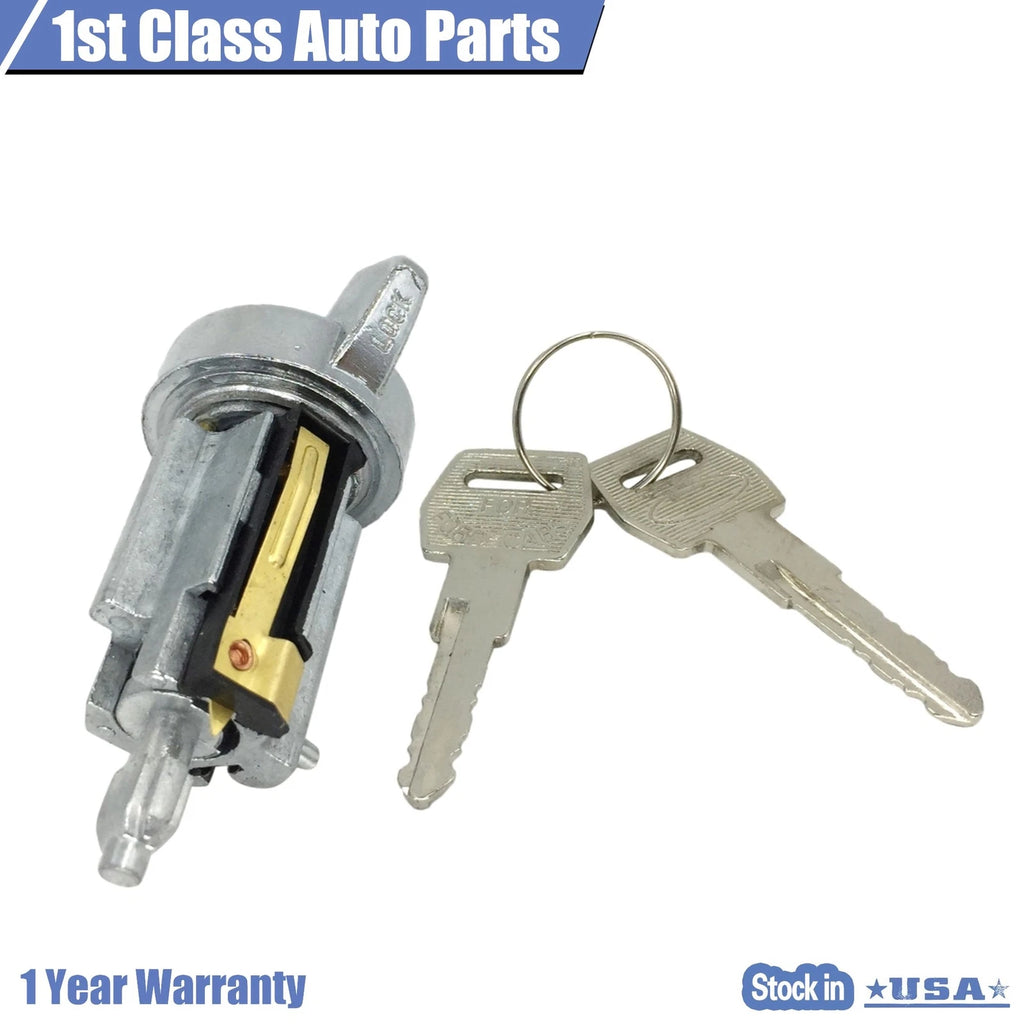 Ignition Lock Cylinder Switch with 2 Keys for Ford Bronco F-150 F-250