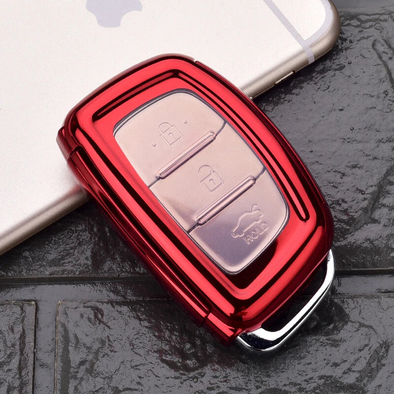 2X Full Protect Remote Key Fob Cover Holder for Hyundai (2016-2024)