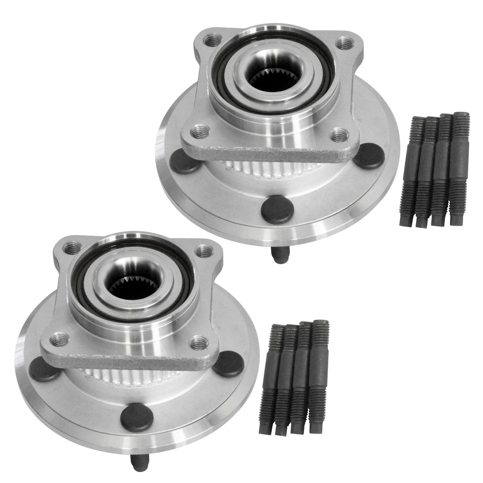 2X Rear Wheel Hub Bearing Assemblies 512302 for Jeep Commander Grand Cherokee (2006–2010)