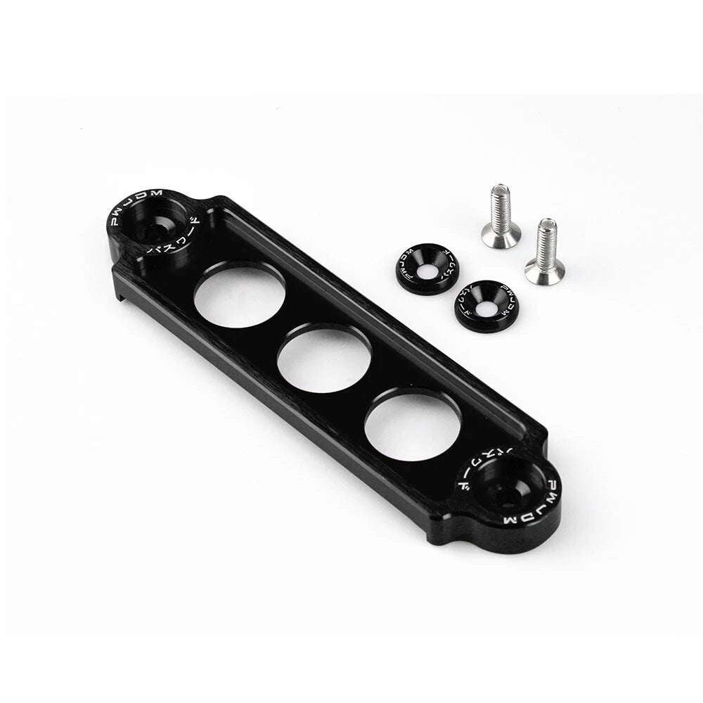 Car Battery Hold Tie Down Mount with 10'' J-Hook for Honda Civic/CRX (88–00)