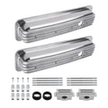 Polished Valve Covers for Small Block Chevy (SBC) 283 327 (1960–1986)