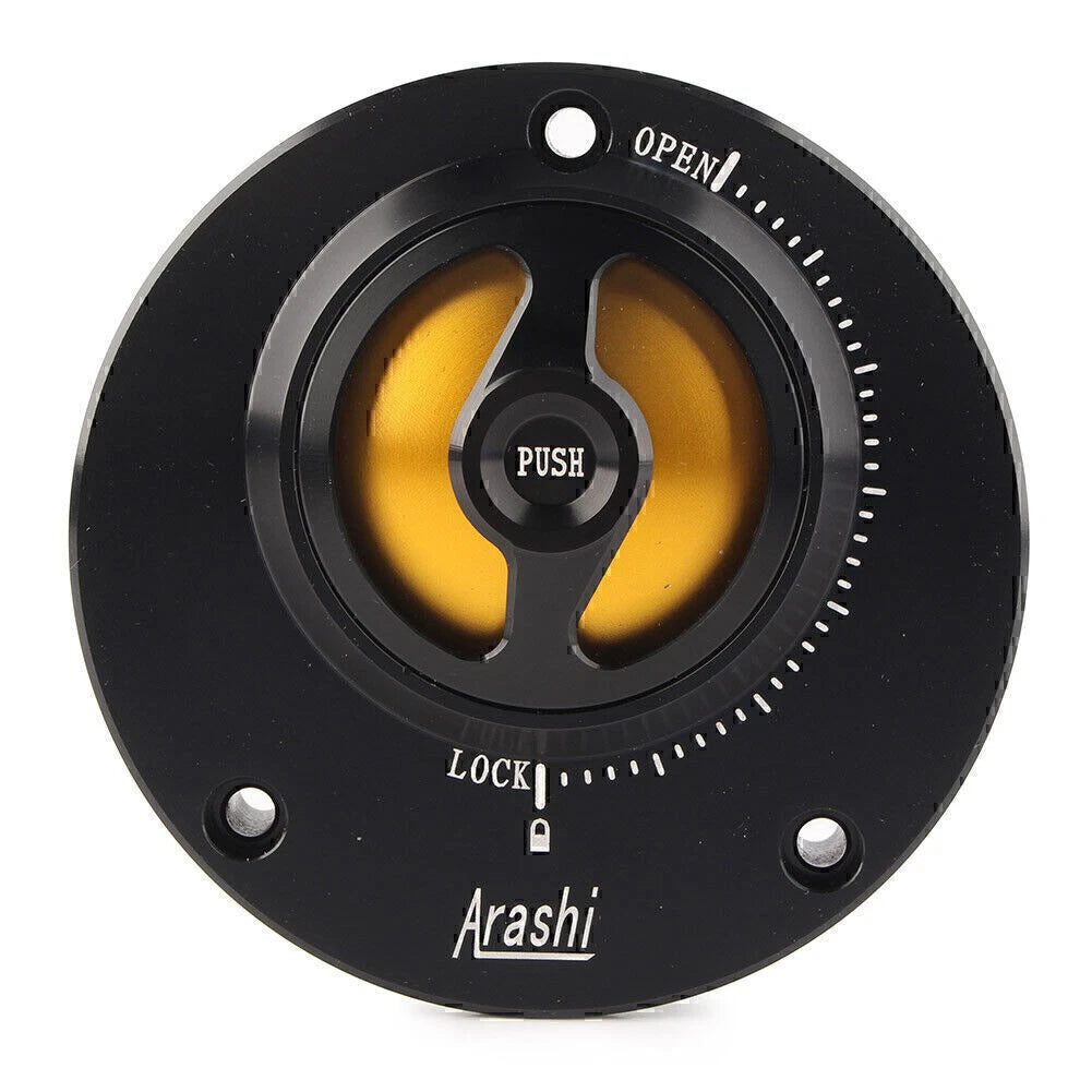 Fuel Filler Gas Tank Cap Cover for Yamaha MT-09/03, YZF R1, R6, XJR 1300, FZ1/6 (2013–2023) Gold