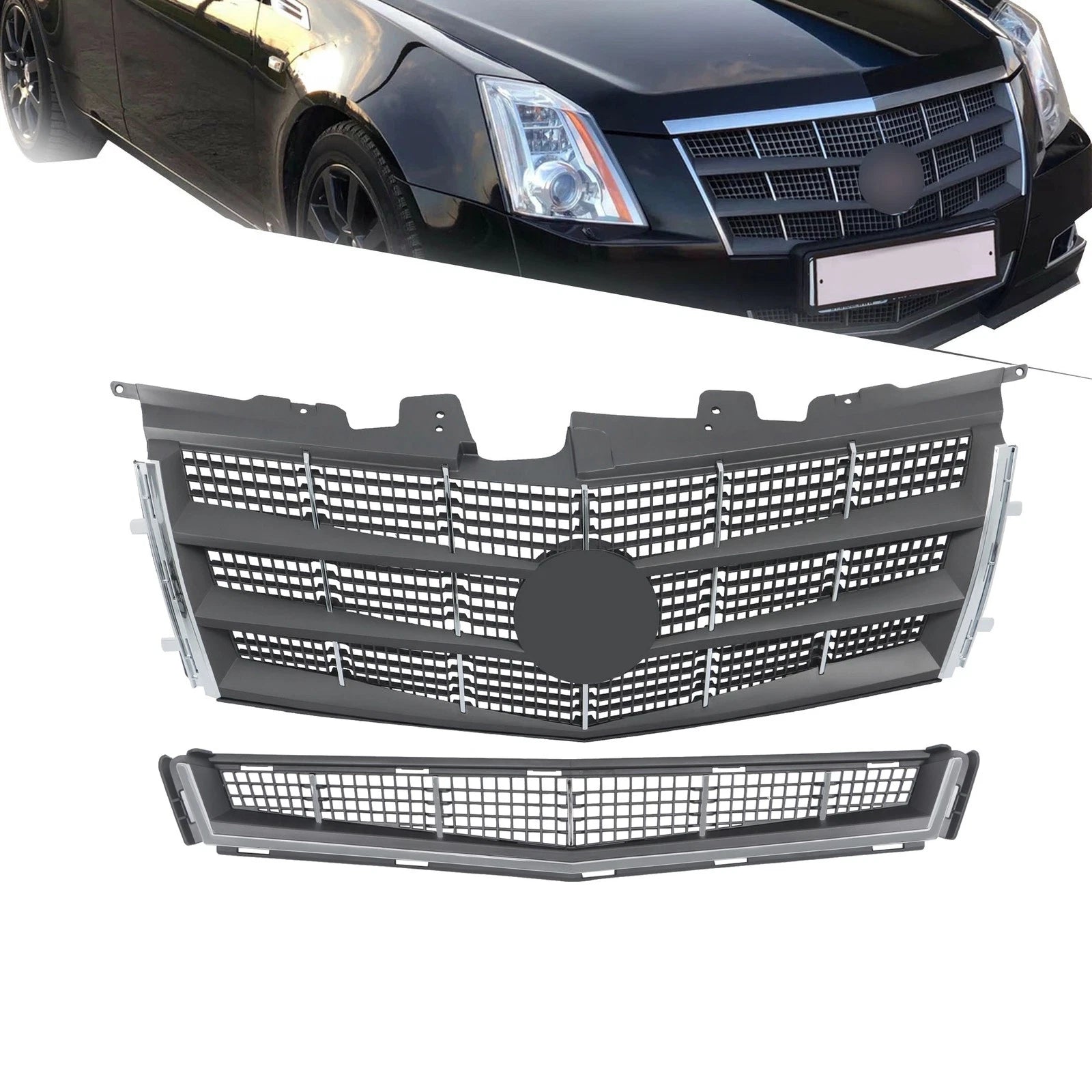 Grille Set for Cadillac CTS (2008-2011)